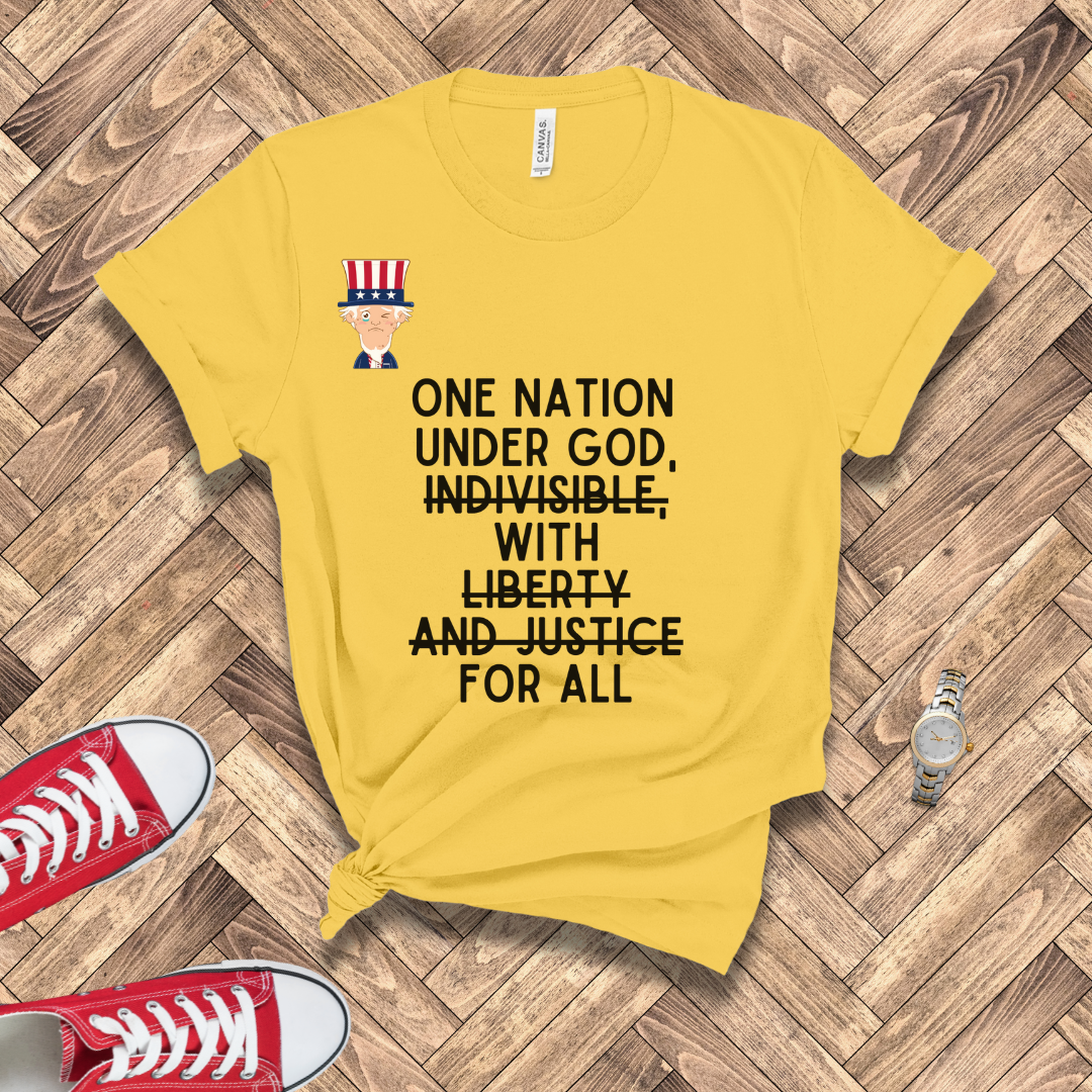 Liberty Weeps: A Divided Nation - Uncle Sam