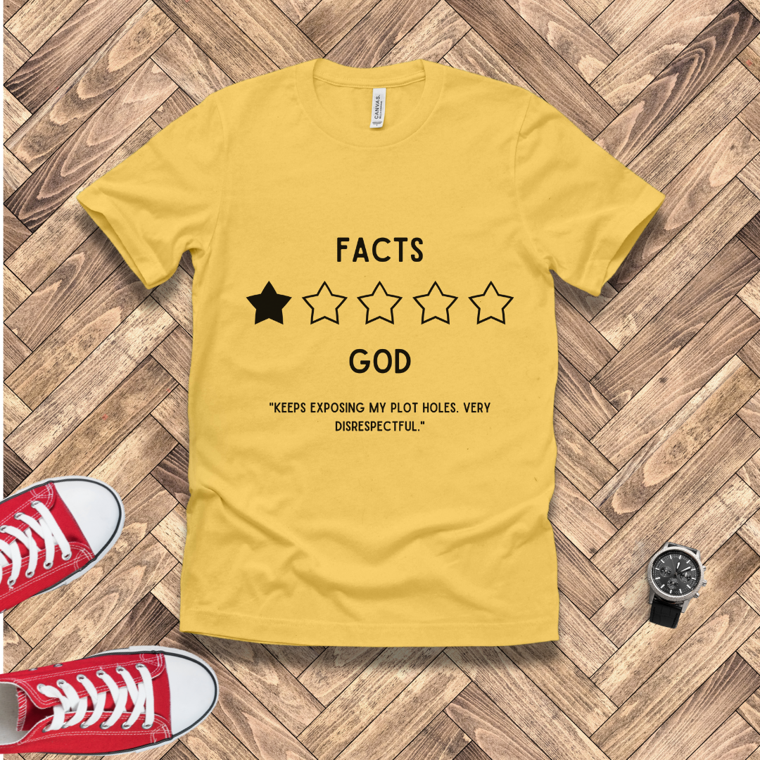 Holy Ratings: One Star for Facts