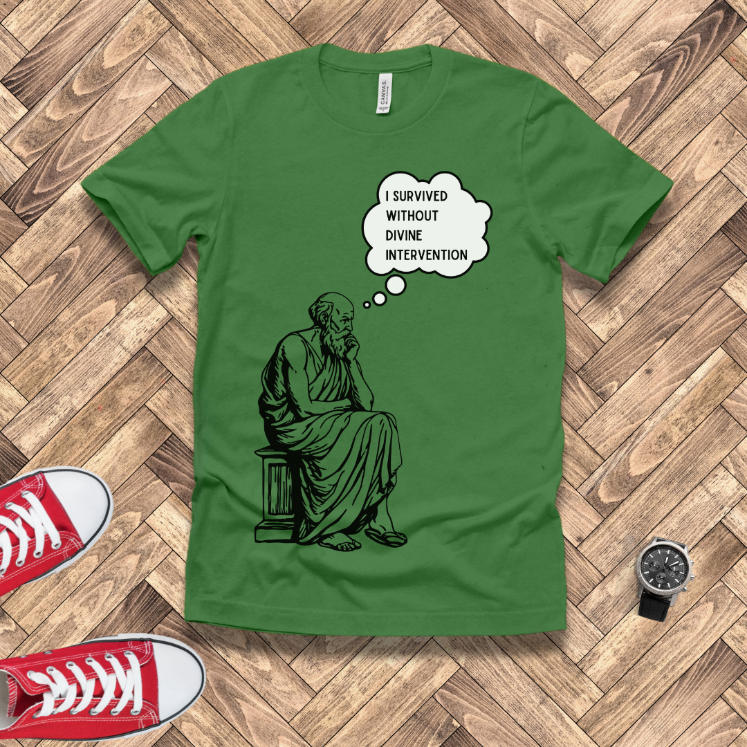 Philosopher Surviving Without Divine Intervention