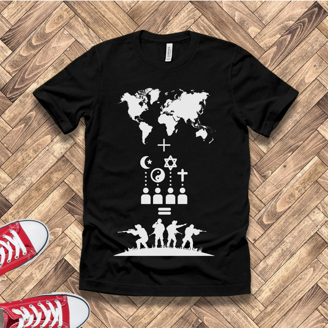 World + Faith = War