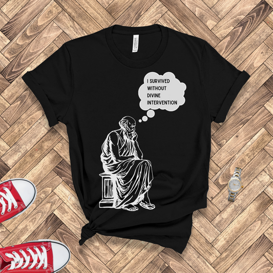 Philosopher Surviving Without Divine Intervention