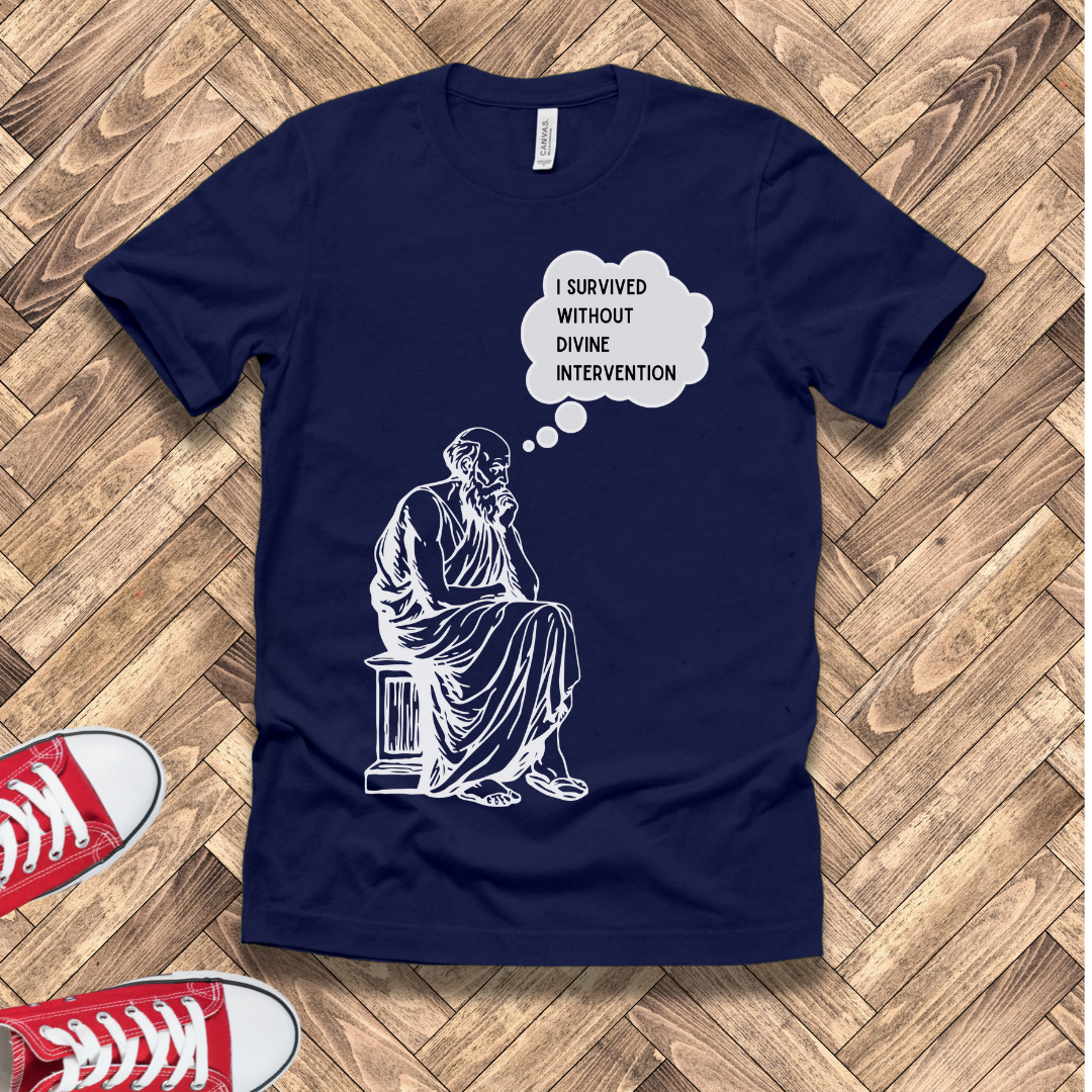 Philosopher Surviving Without Divine Intervention
